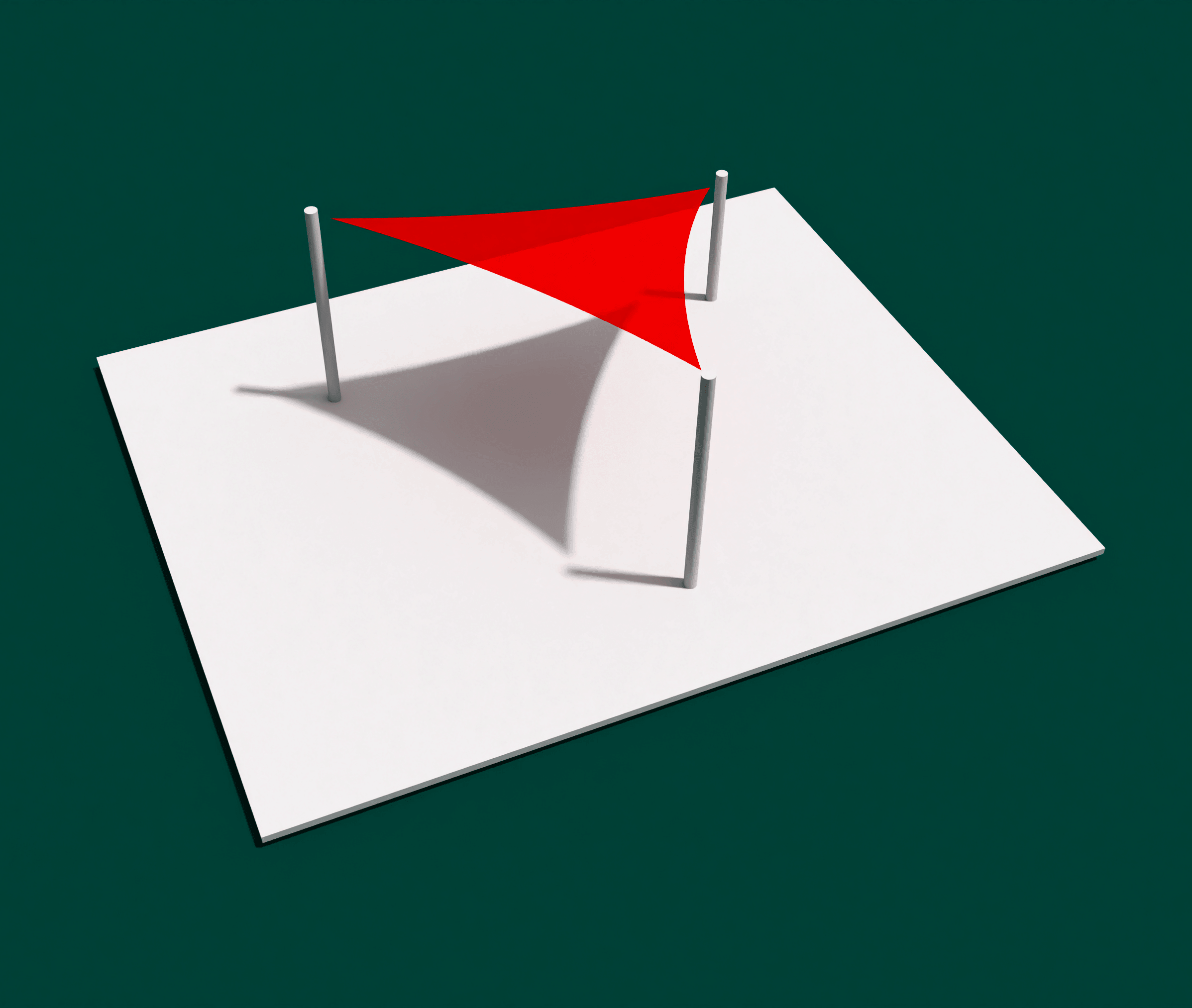 Equilateral Triangle Shade Sail - Shade Space