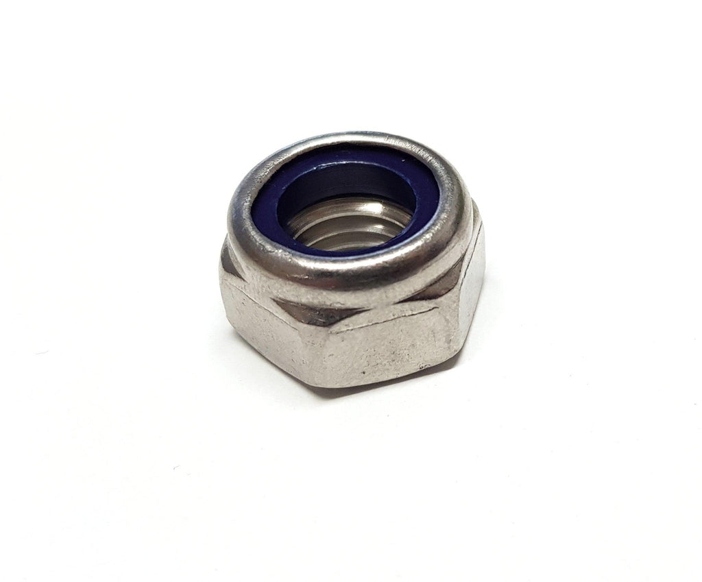 M12 Stainless 316 Nyloc Nut
